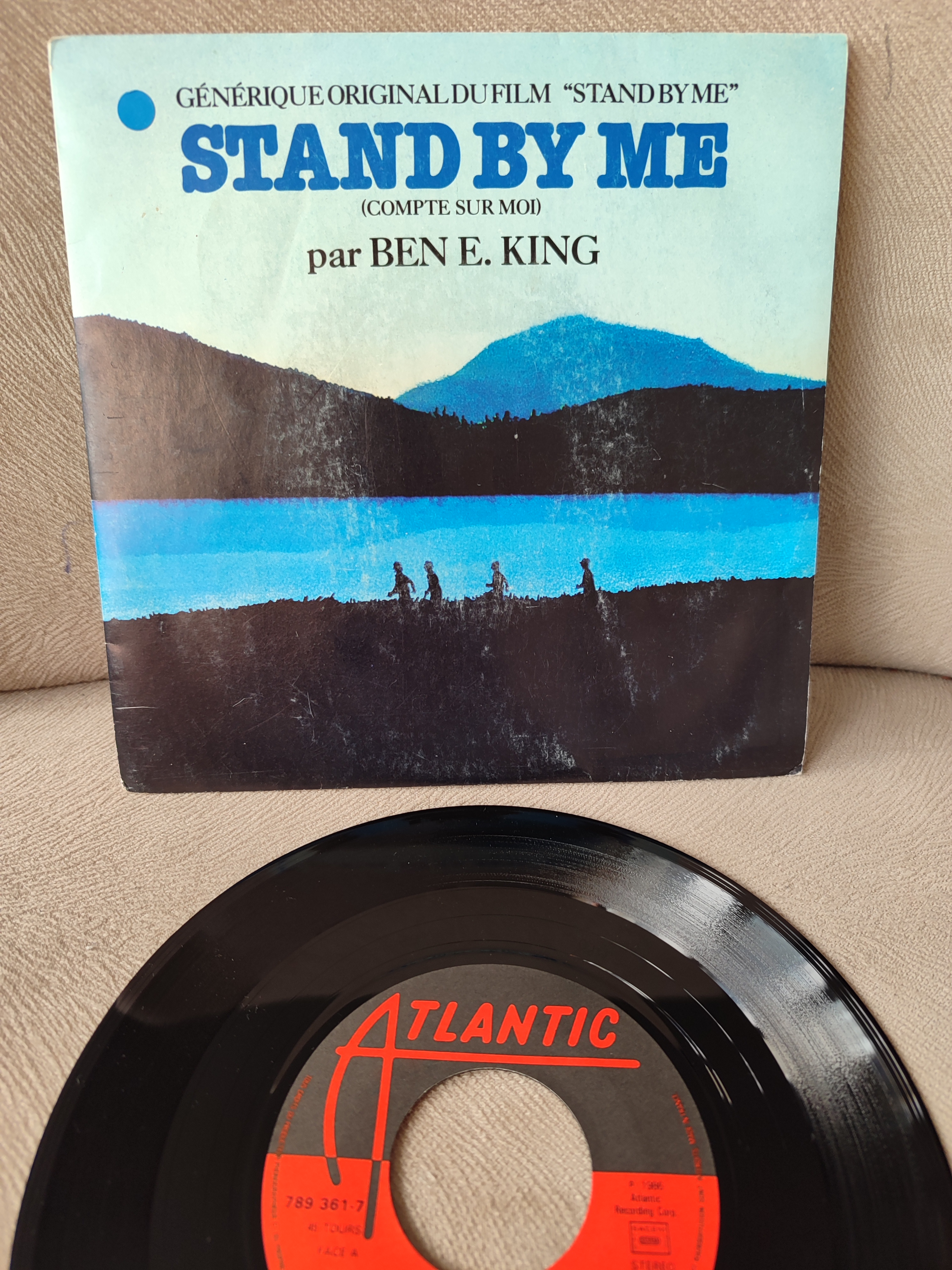 BEN E. KING  - Stand By Me - 1986 Fransa Basım 45 LİK PLAK 2. el