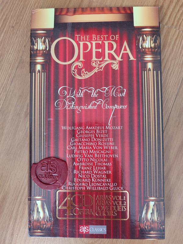 THE BEST OF OPERA - ARIAS 1 / ARIAS 2 / LOVE DUETS / CHOIRS - 4 CD lik Set 2.EL