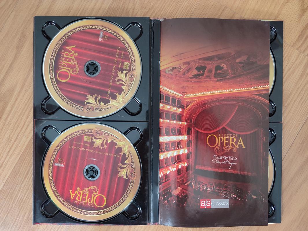 THE BEST OF OPERA - ARIAS 1 / ARIAS 2 / LOVE DUETS / CHOIRS - 4 CD lik Set 2.EL