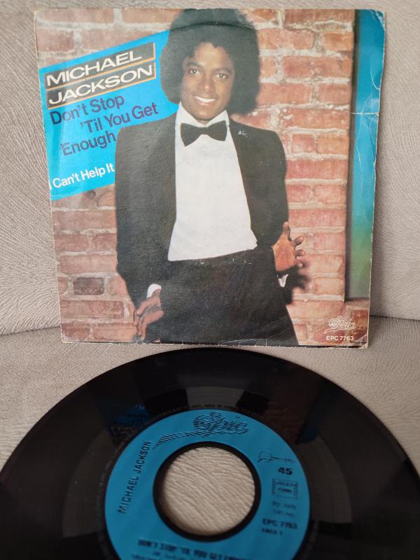 MICHAEL JACKSON - Don’t Stop ’Til You Get Enough - 1979 Fransa Basım 45lik Plak 2.EL