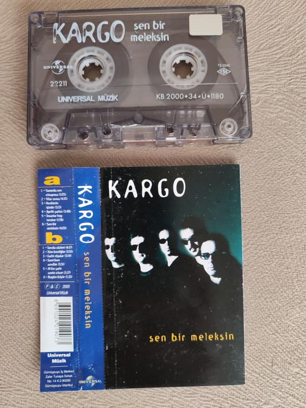 KARGO - Sen Bir Meleksin - 2000 Türkiye Basım Kaset Albüm 2.el