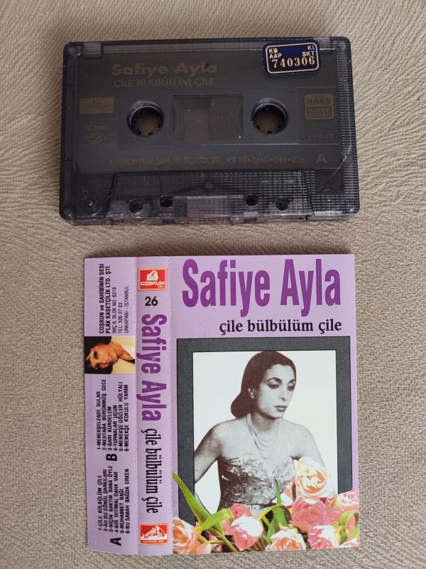 SAFİYE AYLA - Çile Bülbülüm Çile - 1988 Türkiye Basım Kaset Albüm 2.el