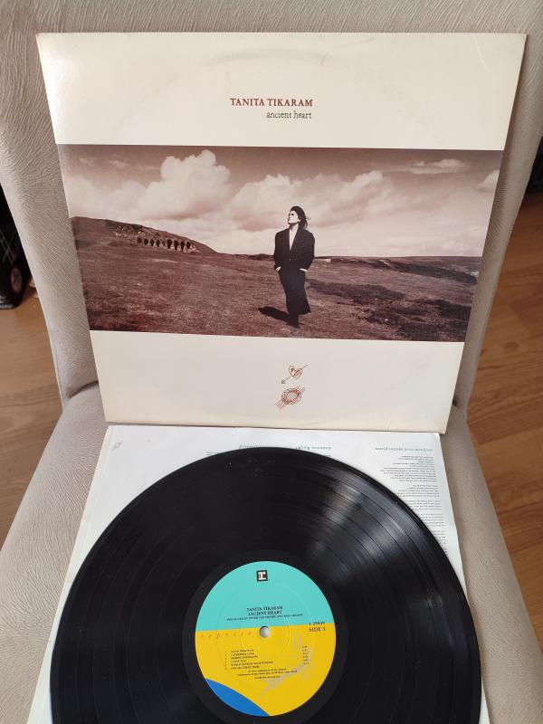 TANITA TIKARAM - ANCIENT HEART - 1988 USA Basım 33 lük LP Plak 2.EL