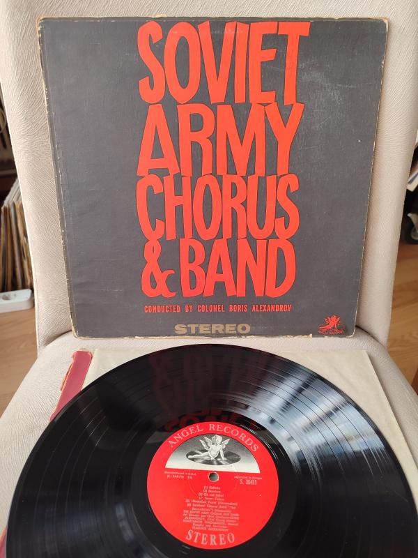 THE RED ARMY ENSEMBLE ( KIZIL ORDU KOROSU ) 1963 USA BASIM 33 LÜK LP PLAK - KALINKA BU ALBÜMDE