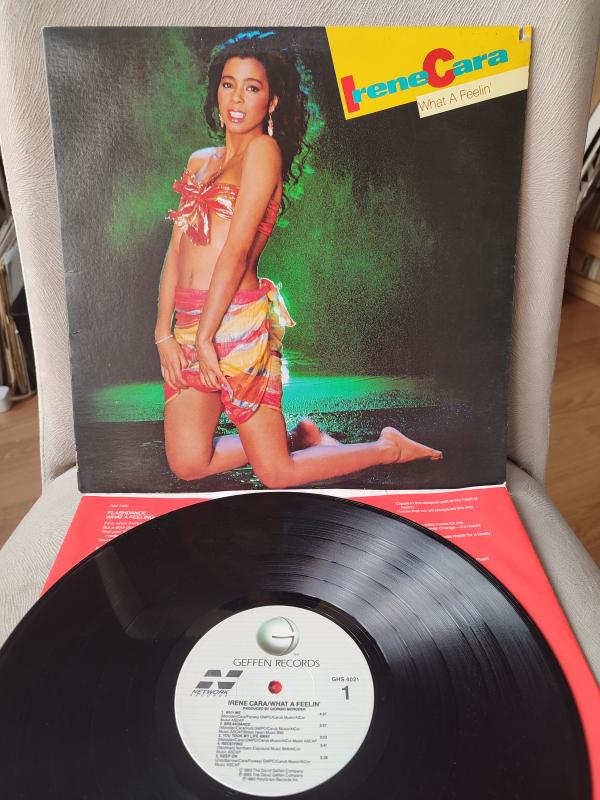 IRENE CARA - WHAT A FEELIN’ -  1983 USA Basım 33lük LP Plak 2.EL