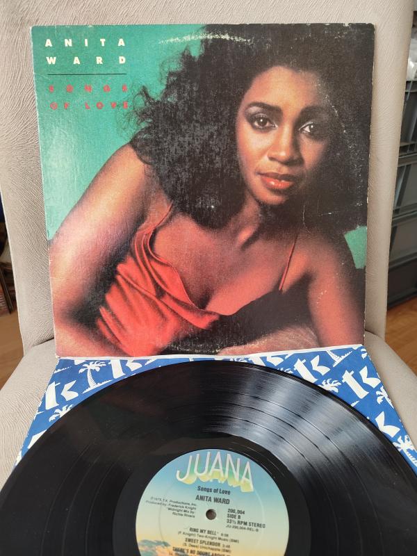 ANITA WARD - Songs of Love - 1979 USA Basım  Albüm - 33 lük LP Plak 2.el