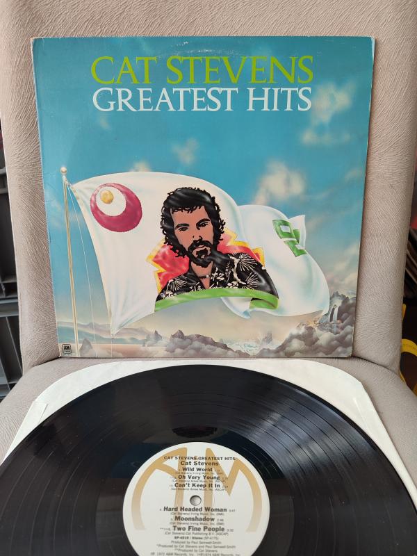 CAT STEVENS - GREATEST HITS  - 1972 USA Basım 33 lük LP Albüm 2.EL