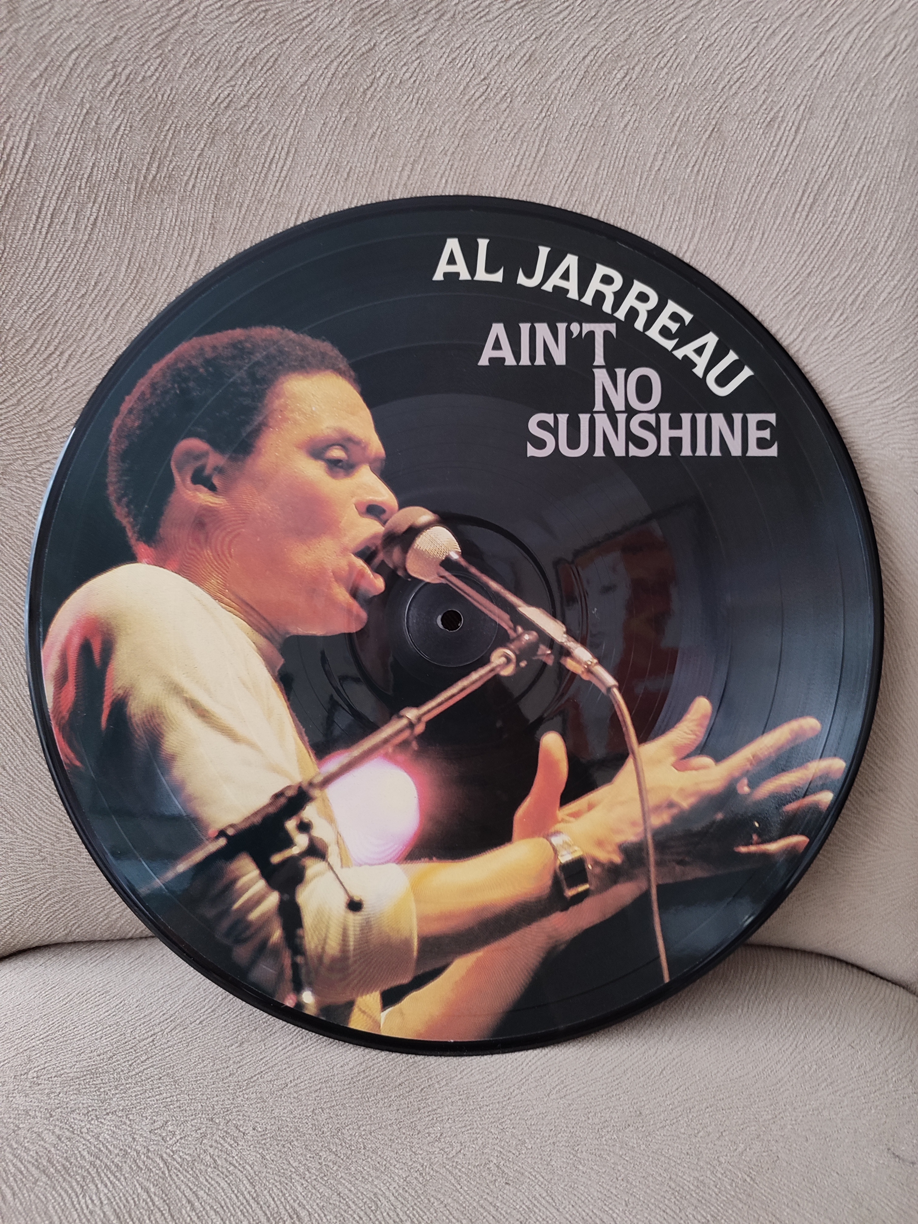 AL JARREAU - Ain’t No Sunshine  - 1984 Almanya Basım Picture Disc Plak 2.el