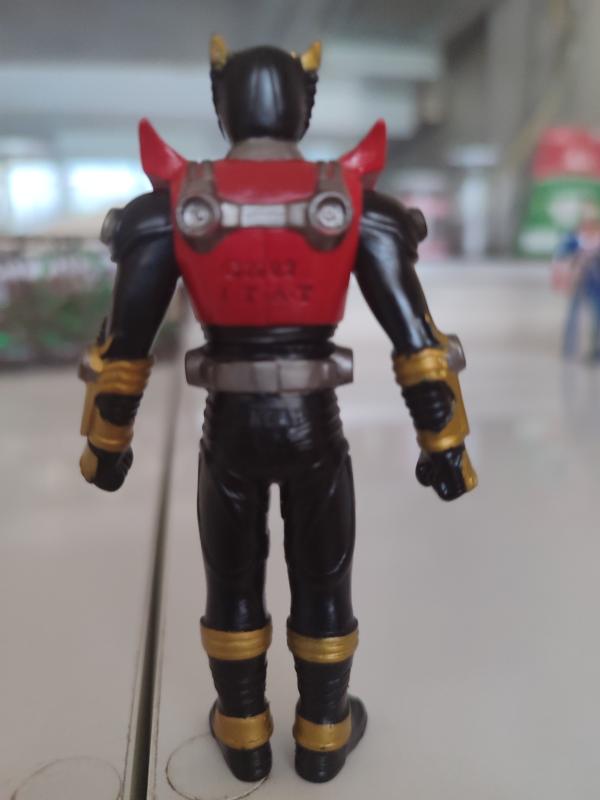 JAPON  Kamen Rider Figürü / Ryuki Survive - 11 cm  Boyunda 2002 Bandai Yapımı 2.el