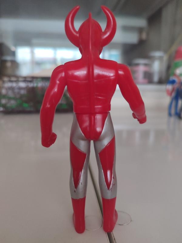 JAPON  Ultraman Father Figürü - 13 cm  Boyunda 1990 Japonya Bandai Yapımı 2.el