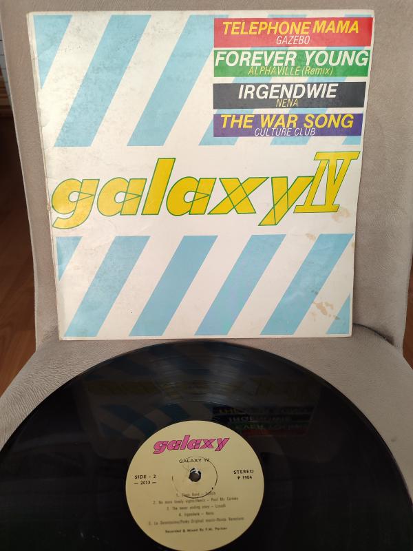 GALAXY IV - 1984 Türkiye Basım LP Plak  ( Forever Young Telephone Mama vs. ) 2.el