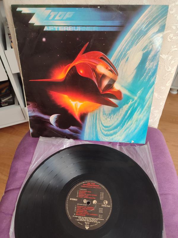 ZZ TOP - Afterburner - 1985 Türkiye Basım Plak 33lük 2.EL