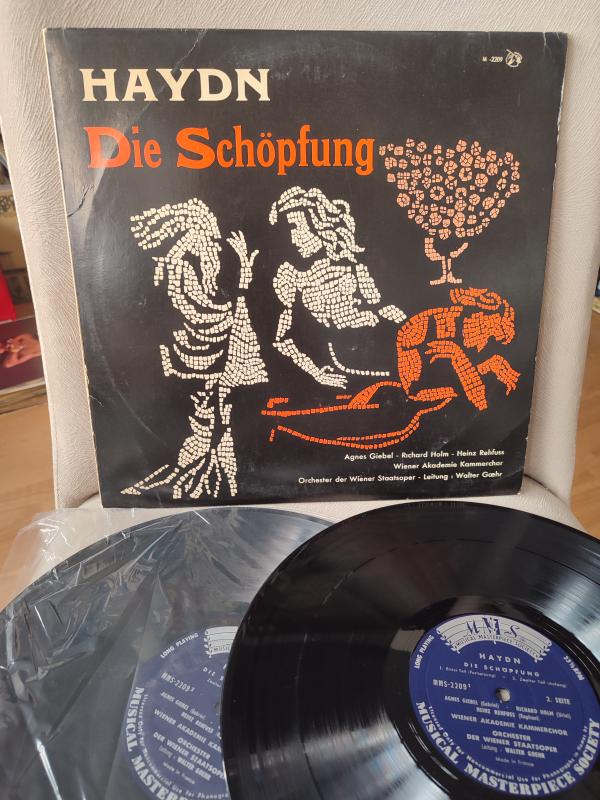 HAYDN - Die Schöpfung - 1961 Fransa Basım Double LP Plak  2.EL