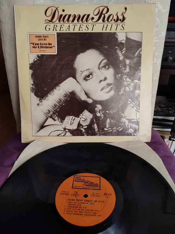 DIANA ROSS - Diana Ross’ Greatest Hits - 1977 Türkiye Basım 33 lük Plak 2.el