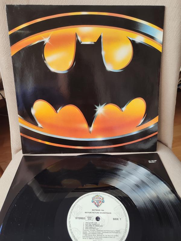 BATMAN - Soundtrack Albüm  - 1989 UK & Europe  Basım Plak - 33lük 2.el