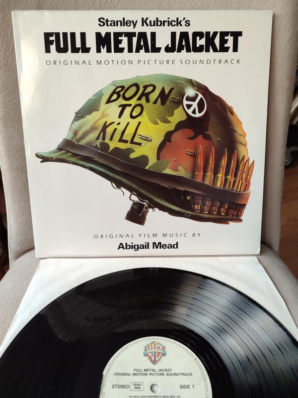 Stanley Kubrick’s FULL METAL JACKET - Soundtrack Albüm  1987 Almanya Basım Plak - 33lük - 2.el