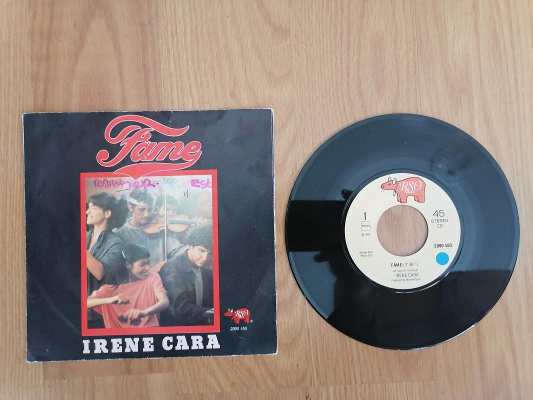 IRENE CARA - FAME - 1980 HOLLANDA BASIM 45 LİK PLAK