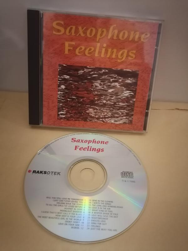 SAXOPHONE FEELINGS - 1995 TÜRKİYE BASIM - KIRMIZI BANDROLLÜ - CD ALBÜM