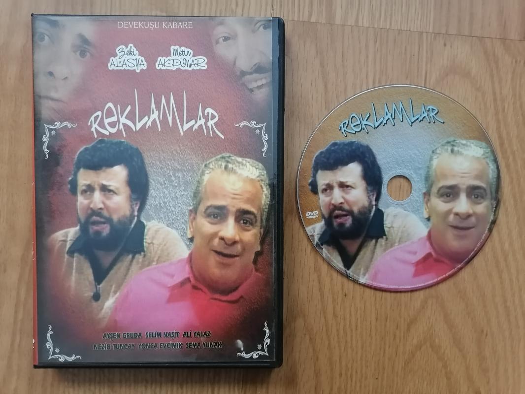 DEVEKUŞU KABARE - REKLAMLAR - ZEKİ ALASYA /  METİN AKPINAR - DVD  FİLM