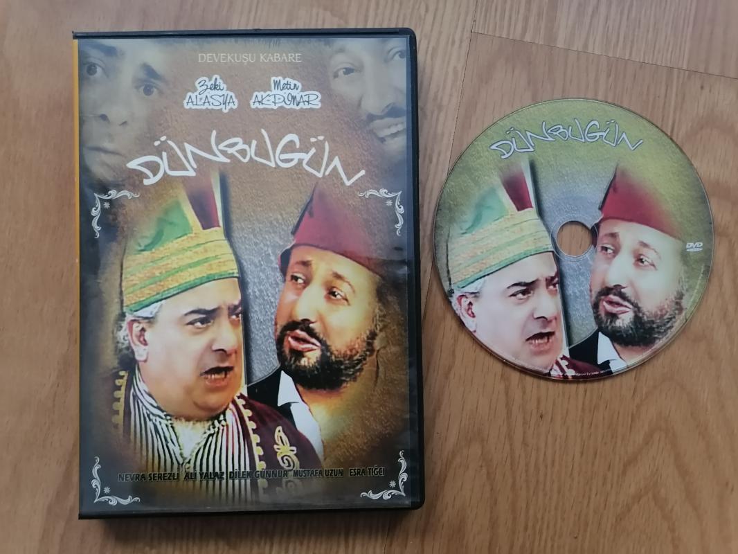 DEVEKUŞU KABARE - DÜN BUGÜN  - ZEKİ ALASYA /  METİN AKPINAR - DVD  FİLM