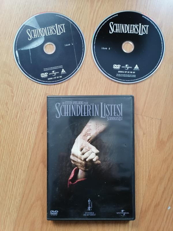 SCHINDLER’İN LİSTESİ ( SCHINDLER’S LIST ) - BİR STEVEN SPIELBERG  FİLMİ - 2 DVD -  DVD FİLM - 188 DAKİKA