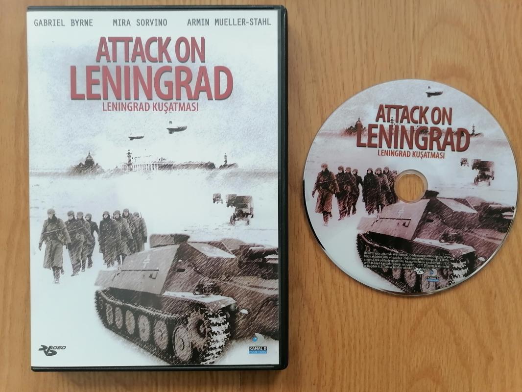 LENINGRAD KUŞATMASI / ATTACK ON LENINGRAD - BİR ALEXANDER BURAVSKY  FİLMİ - 106 DAKİKA TÜRKİYE BASIM - DVD  FİLM