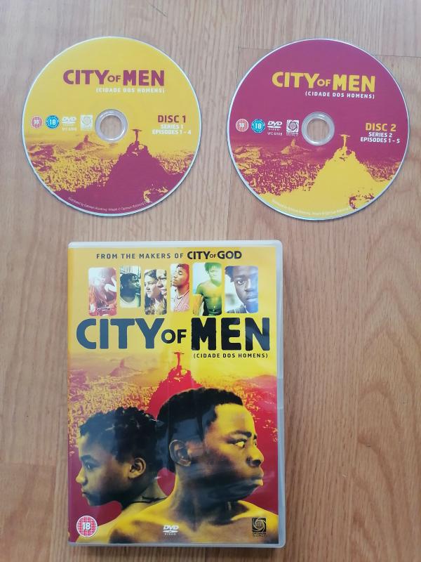 CITY OF MEN / CIDADE DOS HOMENS - 2 DVD - ( SERIES 1 Epidodes 1-4 SERIES 2 Episodes 1-5 ) - 104 DAKİKA - DVD  FİLM - YABANCI BASIM TÜRKÇE YOKTUR