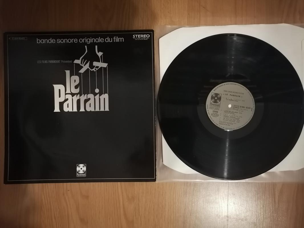 NINO ROTA - LE PARRAIN ( GODFATHER ) ( BABA FİLM MÜZİKLERİ )   - 1972 FRANSA   BASIM 33 LÜK LP ALBÜM