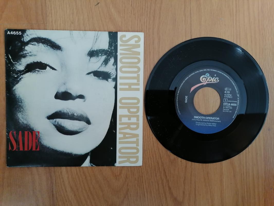 SADE - SMOOTH OPERATOR - 1984 HOLLANDA BASIM  45’LİK  PLAK