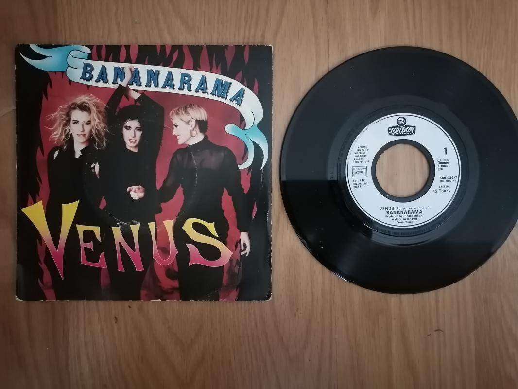 BANANARAMA - VENUS - 1986 FRANSA  BASIM 45 LİK PLAK