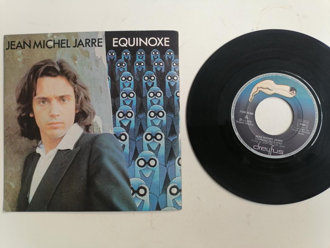 JEAN MICHEL JARRE - EQUINOXE -  1979 FRANSA BASIM 45 LİK PLAK