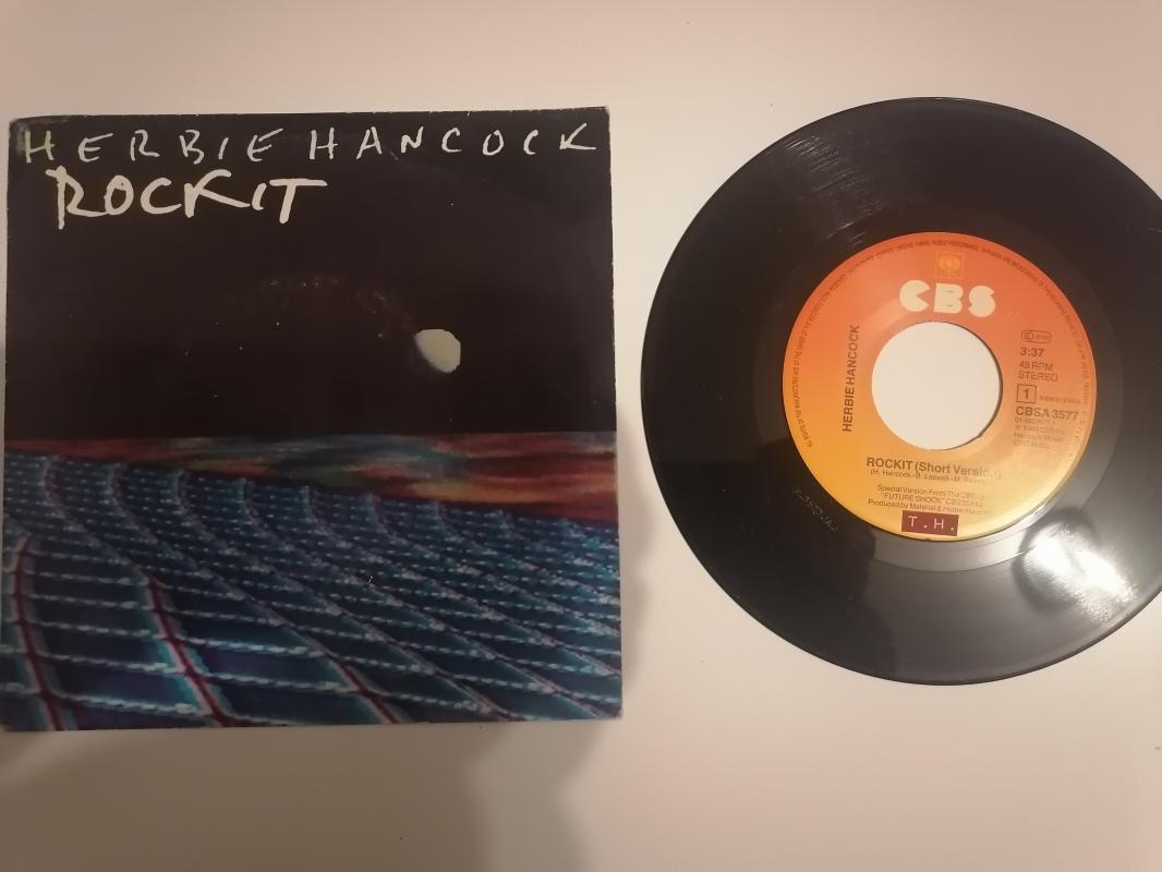 HERBIE HANCOCK - ROCKIT - 1983 HOLLANDA BASIM 45 LİK PLAK