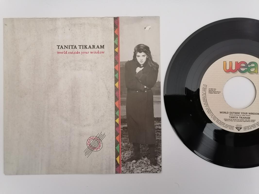 TANITA TIKARAM -WORLD OUTSIDE MY WINDOW - 1989 ALMANYA BASIM 45 LİK PLAK