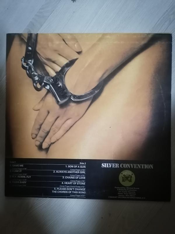 SILVER CONVENTION - SAVE ME - 1975 HOLLANDA BASIM 33 LÜK LP PLAK ALBUM