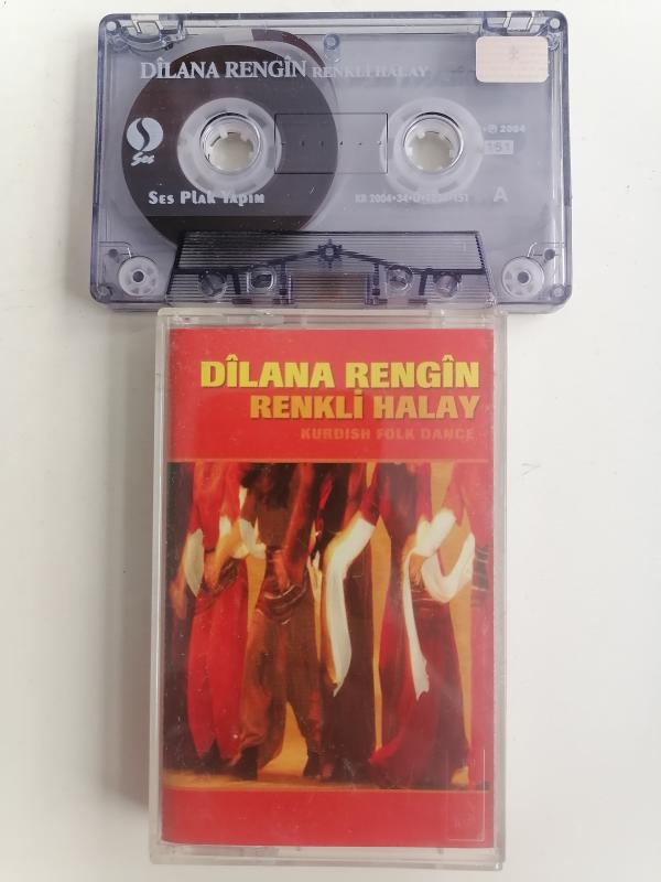 DİLANA RENGİN / RENKLİ HALAY  - 2004 TÜRKİYE  BASIM  KASET ALBÜM -  KÜRTÇE KASET ALBÜM )