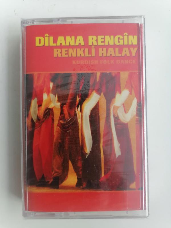 DİLANA RENGİN / RENKLİ HALAY  - 2004 TÜRKİYE  BASIM  KASET ALBÜM - (KÜRTÇE) - AÇILMAMIŞ AMBALAJINDA