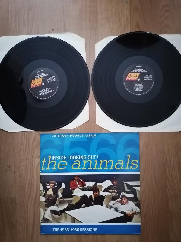 THE ANIMALS - INSIDE LOOKING OUT ’THE 1965-1966 SESSIONS’- 1991 İNGİLTERE BASIM 2xLP PLAK (NADİR)