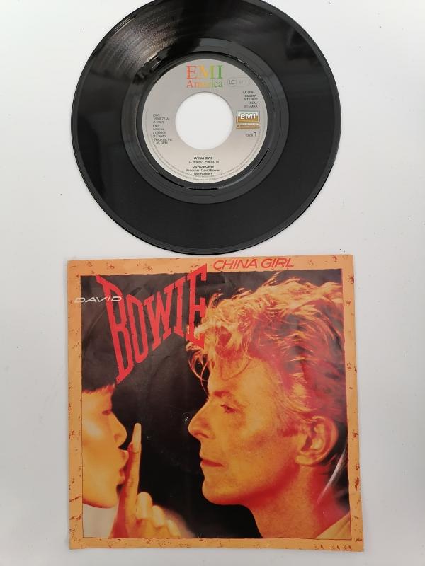 DAVID BOWIE  - CHINA GIRL / SHAKE IT -  1983 HOLLANDA BASIM 45 LİK PLAK