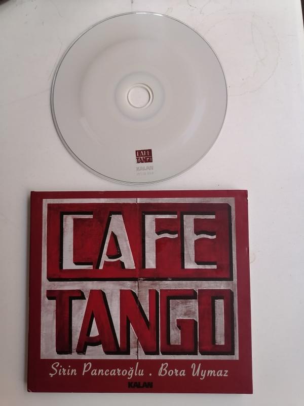 ŞİRİN PANCAROĞLU / BORA UYMAZ - CAFE TANGO - 2004 TÜRKİYE  BASIM CD ALBÜM