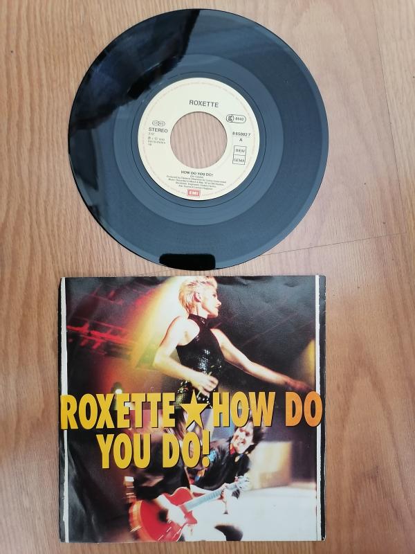 ROXETTE - HOW DO YOU DO / FADING LIKE A FLOWER - 1992 ALMANYA BASIM 45 LİK PLAK