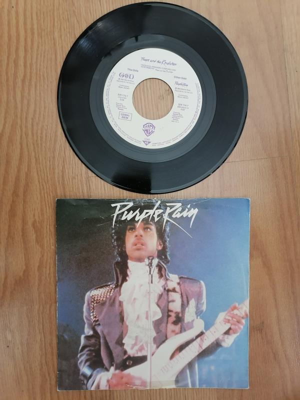 PRINCE - PURPLE RAIN - 1984 ALMANYA BASIM 45 LİK PLAK