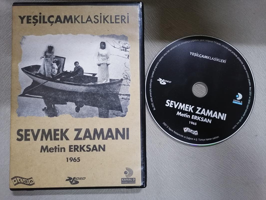 SEVMEK ZAMANI - METİN ERKSAN FİLMİ -  86 DAKİKA DVD FİLM TÜRKİYE BASIM
