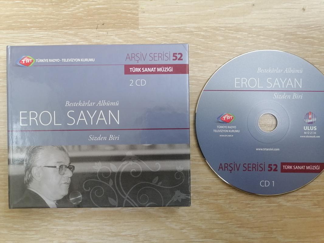 TRT Arşiv Serisi 52 / Bestekarlar Albümü - EROL SAYAN / Sizden Biri - CD ALBÜM