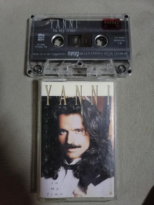 YANNI - IN MY TIME   - 1993 TÜRKİYE  BASIM -  KASET ALBÜM