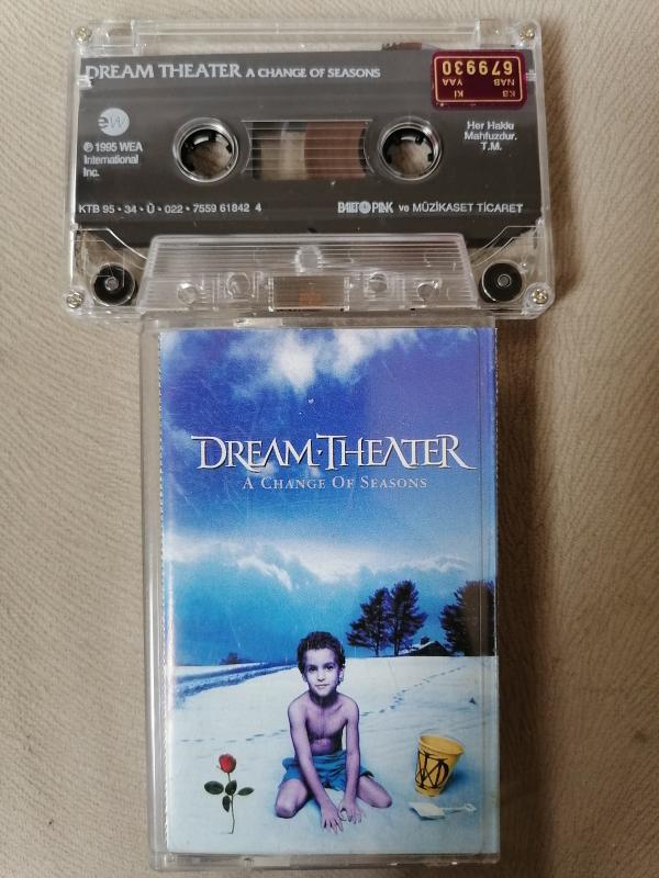 DREAM THEATER - A CHANGE OF SEASONS - 1995 TÜRKİYE  BASIM -  KASET ALBÜM