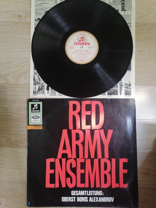 THE RED ARMY ENSEMBLE ( KIZIL ORDU KOROSU ) 1963 ALMANYA BASIM 33 LÜK LP  PLAK - KALINKA BU ALBÜMDE