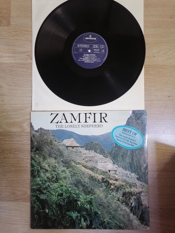 ZAMFIR - LONELY SHEPHERD - 1980 HOLLANDA  BASIM 33 LÜK LP  PLAK