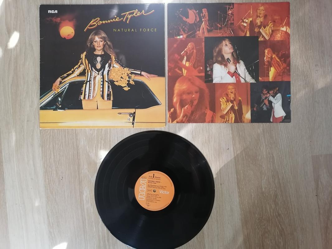 BONNIE TYLER - NATURAL FORCE - 1978 ALMANYA BASIM  33 LÜK LP  PLAK