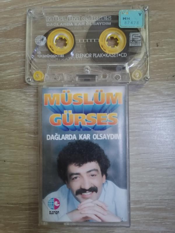 MÜSLÜM GÜRSES - DAĞLARDA KAR OLSAYDIM - 1993 TÜRKİYE BASIM KASET