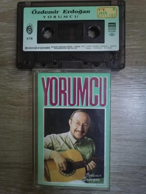 ÖZDEMİR ERDOĞAN - YORUMCU - 1989 TÜRKİYE BASIM KASET - Kağıtlı Basım